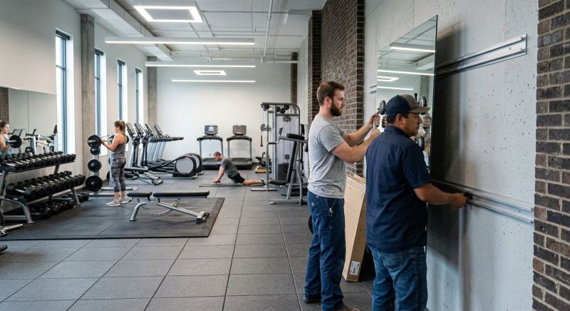 Commercial Mirror Installation in Arvada, CO