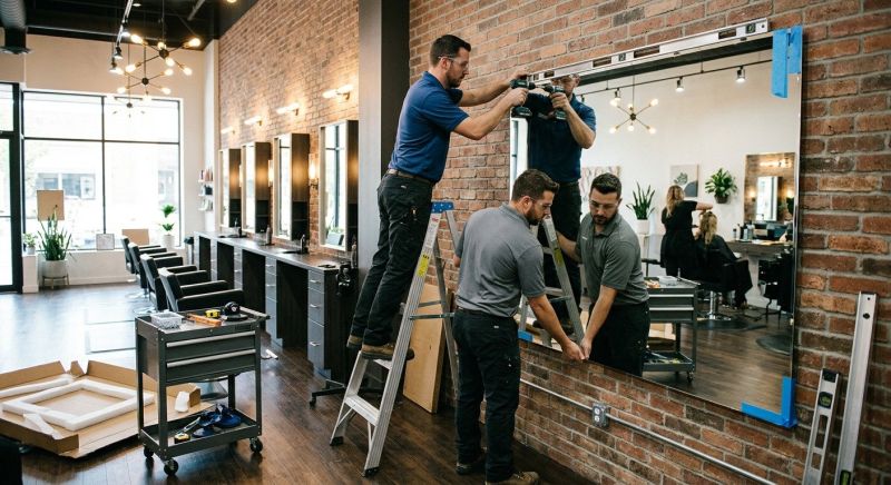 Studio Mirrors Installation in Boulder, CO